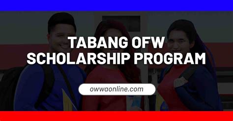OWWA Tabang OFW Financial Assistance Program .